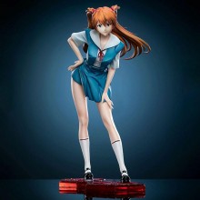 EVA Asuka Langley Soryu School Uniform anime figure