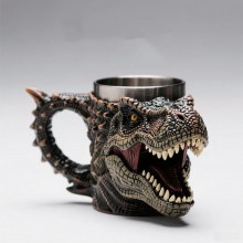 Jurassic World Dinosaur Park 3D Stainless Steel Water Cup Mug