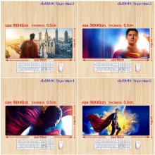 Super-man big mouse pad mat 90/80/70/60cm