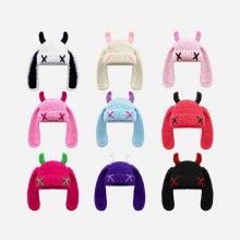 Y2K Little Devil Long Ears Knitted Hats
