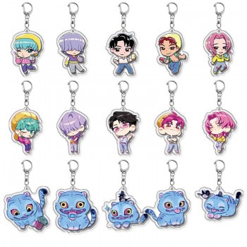 K-Pop Demon Hunters acrylic key chains