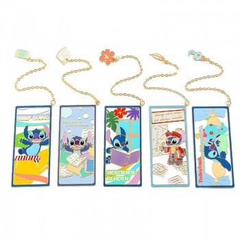 Stitch anime metal bookmarks