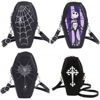 Halloween Cross Skull Shoulder Crossbody Bag