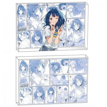 Too Many Losing Heroines anime Acrylic Friendship Plaque Stand Figure