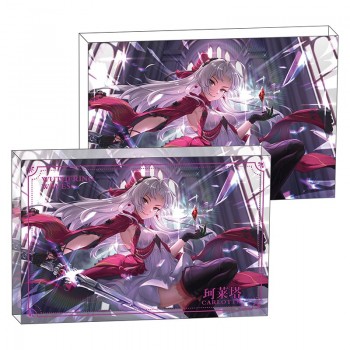 Wuthering Waves Carlotta Montelli game Acrylic Friendship Plaque Stand Figure