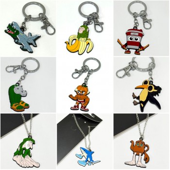 Tung Tung Tung Sahur alloy key chains necklace