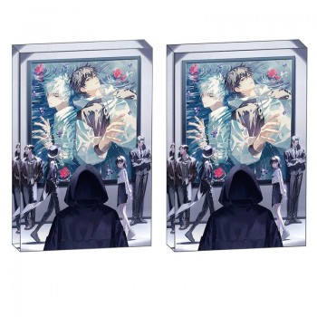 Link Click anime Acrylic Friendship Plaque Stand Figure