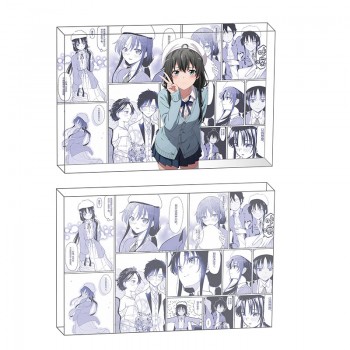Yukinoshita Yukino anime Acrylic Friendship Plaque Stand Figure