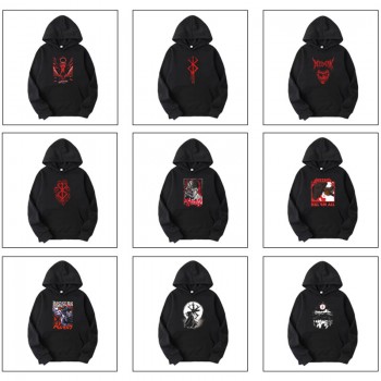 Berserk anime Long Sleeve Hoodies Sweatshirts
