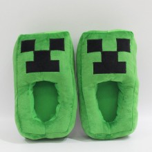 26cm Minecraft game plush slippers a pair