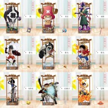 One Piece anime metal bookmarks