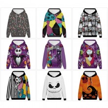 The Nightmare Before Christmas long sleeve hoodie ...