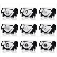 SPY x FAMILY PU black white color crossbody satche...