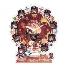 Genshin Impact game Acrylic Stand Diy Clock