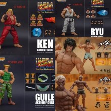 Street Fighter Ken GUILE  Tokita Oma RYU game figu...