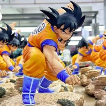 Dragon Ball Plan B Son Goku Battle Stance Anime Fi...