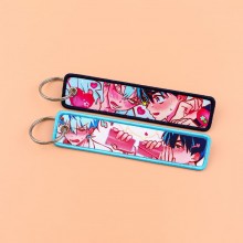 ALIEN STAGE anime Woven Label Lanyard Key chain Ta...
