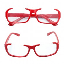 Puella Magi Madoka Magica Akemi Homura Cosplay Half Frame Glasses