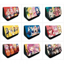 Bocchi The Rock anime triangle pen bag pencil case