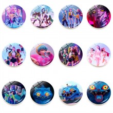 K-Pop Demon Hunters Fridge Magnets Magnetic refrigerator stickers