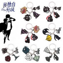 Solo Leveling anime alloy key chains
