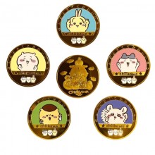 Chiikawa Coin Collect Badge Lucky Coin Decision Co...