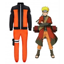 Uzumaki Naruto anime cosplay cloth set