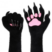 Archi Handwork Silica Gel Beast Cat Paw Furry Long...