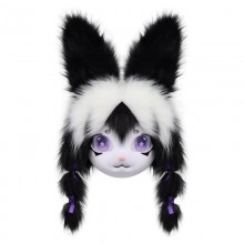 Furry Animal Head Kig Rabbit Fursuit Mask Hats