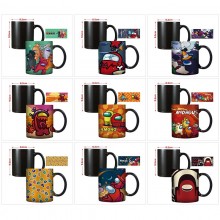Among Us game color changing mug cup 400ml