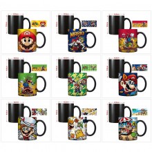 Super Mario anime color changing mug cup 400ml