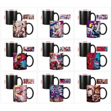 Hazbin Hotel anime color changing mug cup 400ml