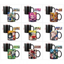 Naruto anime color changing mug cup 400ml