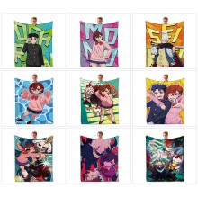 Dandadan anime flano summer quilt blanket