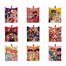 Toilet-bound Hanako-kun anime flano summer quilt b...