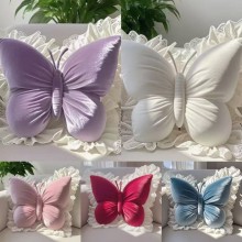 Cute Princess Butterfly Office Pillow Sofa Cushion