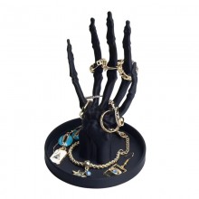 Gothic demon hand Jewelry Stand Necklace Earring O...
