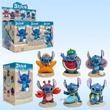 6pcs/set Stitch Summer Dress Up Series Blind Box F...