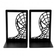 Spider-Man metal bookends bookshelves bookcase she...