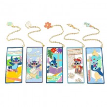 Stitch anime metal bookmarks