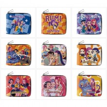 K-POP Demon Hunters zipper wallet purse
