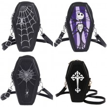 Halloween Cross Skull Shoulder Crossbody Bag