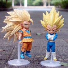 Dragon Ball Super Saiyan 3 Son Goku Vegeta anime figure