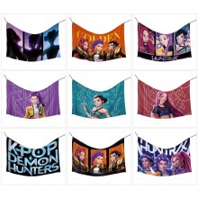 K-POP Demon Hunters flags 100*60CM