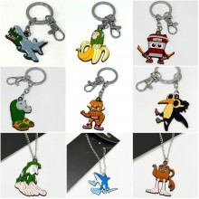 Tung Tung Tung Sahur alloy key chains necklace