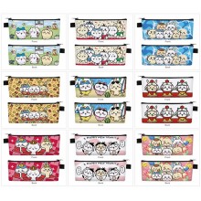 Chiikawa anime PU zipper pen case pencil bag