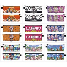 Labubu anime PU zipper pen case pencil bag