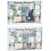 BanG Dream MyGO Wakaba Mutsumi anime Acrylic Friendship Plaque Stand Figure