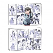Yukinoshita Yukino anime Acrylic Friendship Plaque Stand Figure