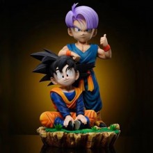 Dragon Ball Young Son Goten and Trunks Anime Figures set